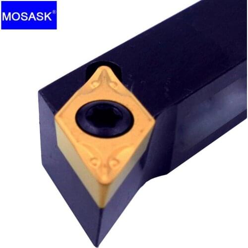 MOSASK SDQCR1616H11 Toolholders CNC Lathe Bar SDQCR Cutter Adapter Tungsten Carbide Inserts External Turning Tools
