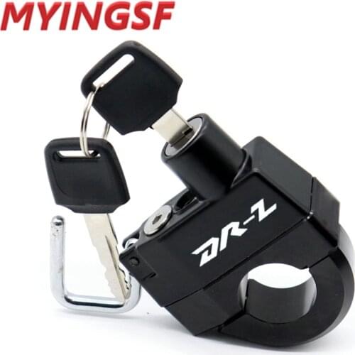 Motorcycle Accessories Anti-theft Helmet Lock Security For SUZUKI DRZ 400 S E SM DRZ400S DRZ400E DRZ400SM DRZ400