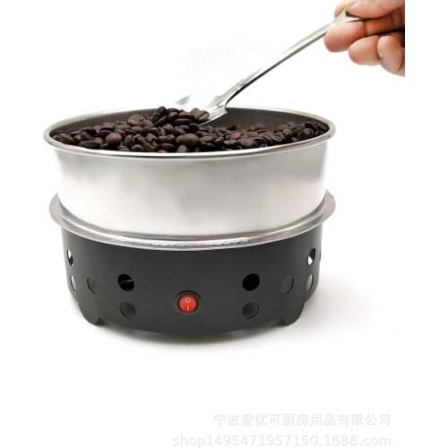Small Home Coffee Roaster Coffee Grinder 600g Double Layer Coffee Bean Cooling Tray
