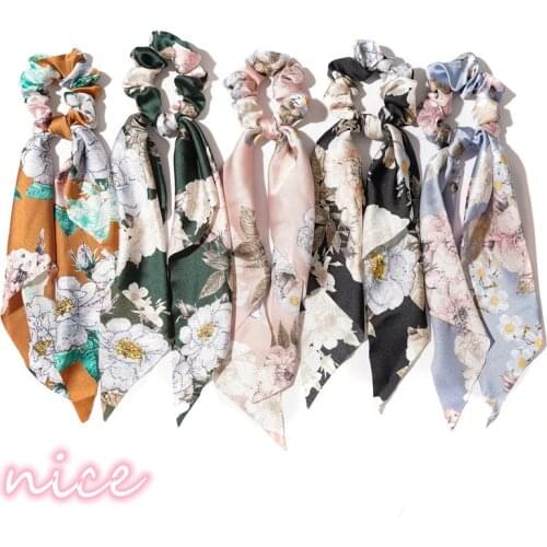 Korean Sweet Hair Rope Ties For Girls Women Ponytail Holder Hair Rings Accessories New Knotted Plaid Elastic HairBands scrunchie