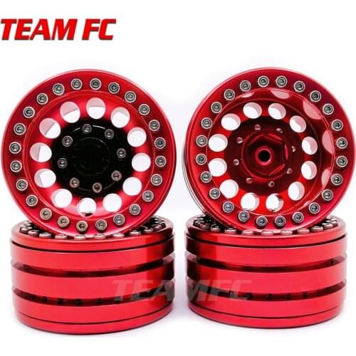 1PCS ALLOY ROCK CRAWLER BEADLOCK WHEEL RIM 1.9" FOR AXIAL RACING SCX10 TRX-4 TF2 JEEP RC CAR S350
