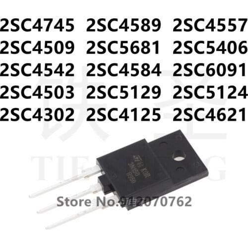 10PCS 2SC4745 2SC4589 2SC4557 2SC4509 2SC5681 2SC5406 2SC4542 2SC4584 2SC6091 2SC4503 2SC5129 2SC5124 2SC4302 2SC4125 2SC4621