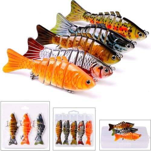 3/5pcs Fishing Lures Set Wobblers Crankbaits Fishing Box For Wobblers Swimbait Artificial Bait Kit Hard Lure Fishing Tackle