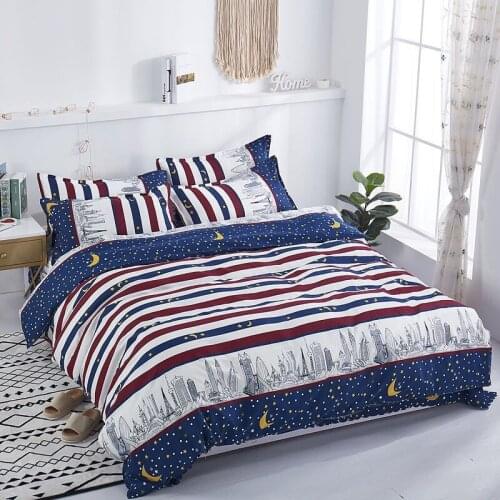 4pcs/Set Home Textile Cotton Bedding Sets Childrens/Adult Bedding Set Bed Linen Duvet Cover Bed Sheet Pillow Covers Sets