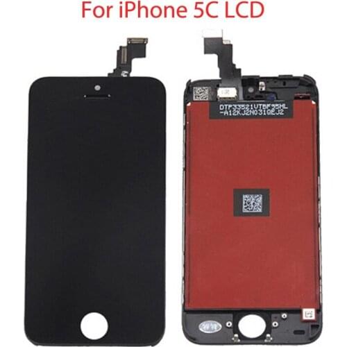 5pcs/lot A++++ No Dead Pixel For iPhone 5C LCD Display with Touch Screen Digitizer Assembly Free shipping