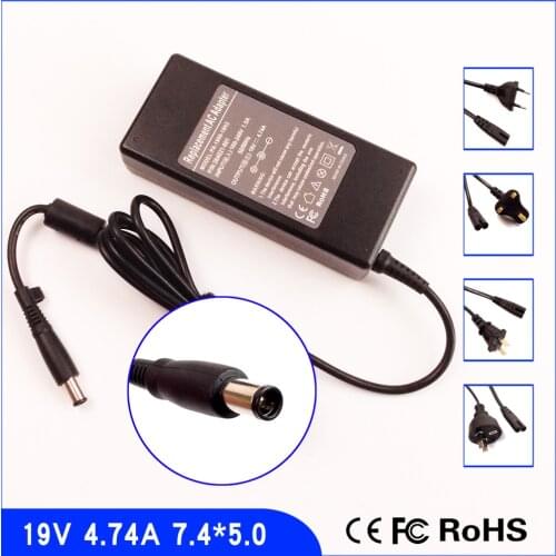 19V 4.74A Laptop Ac Adapter Power SUPPLY + Cord for HP PA-1900-18H2 PA-1900-18HN PA-1900-08H2 PPP014L-SA PPP012L-S PPP012L-E