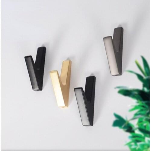 Bathroom Accessories Wall Hooks Wall Coat Rack Wall Hooks For Hanging Clothes Hook For Bags Gold Hangers For Kitchen Towels