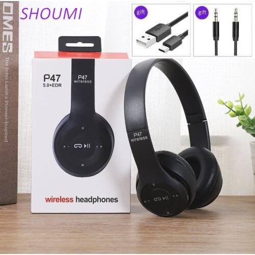 Wireless Bluetooth Headphone Foldable Headset Stereo Bass Earphone Kid Girl Helmet Earbud Gift,with Microphone,For Music Gaming