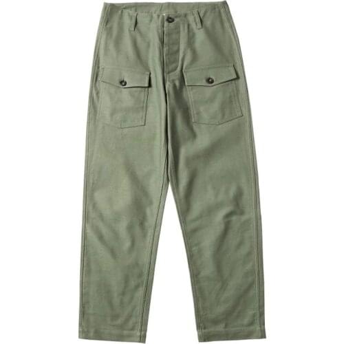 Repro USAF CWU-5/P Pants Vintage Military Trousers For Men Army Green