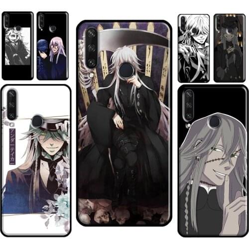 Undertaker Black Butler Phone Case For Huawei Y9S Y7A Y5P Y6P 2020 Y5 2017 Y6 Y7 Prime 2018 2019 Nova 2 5T Coque