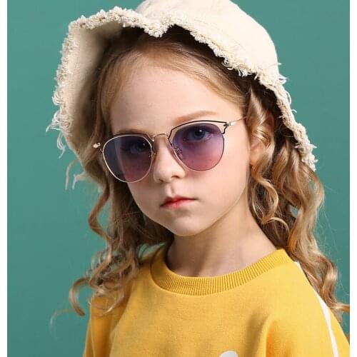 Kids Sunglasses Fashion Vintage Boys Girls Baby Children Sun Glasses UV400 Eyewear Cool Classic Sport Square Polarized Lens 3076