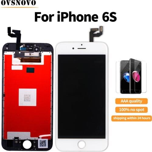 10PCS Grade AAA Pantalla ecran For iPhone 6S LCD Screen Touch Display Digitizer Assembly Replacement+Tempered film No Dead Pixel