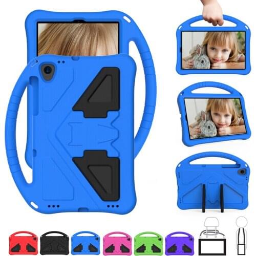 EVA Foam Handle Case For Lenovo Tab M10 FHD Plus M10plus TB-X606F TB-X606X 10.3'' Kids Safe Shockproof Stand Protective Cover