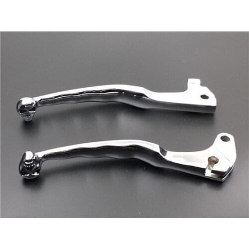 Chrome Brake Clutch Skull Levers for Yamaha XV 250 535 700 750 1000 1100 Custom