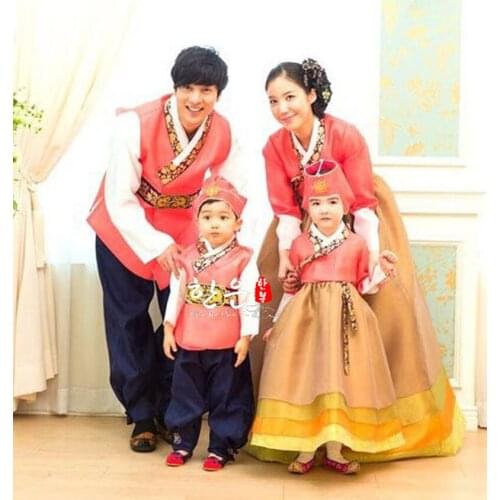 South Korea Imported High-end Fabric / Latest Suit / Korean National Costume / 4 Piece Suit
