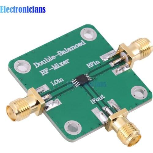 Microwave Radio Frequency Dual Balanced RF Mixer Frequency Transducer RFin=1.5-4.5GHz RFout=DC-1.5GHz LO=312 Female Connector