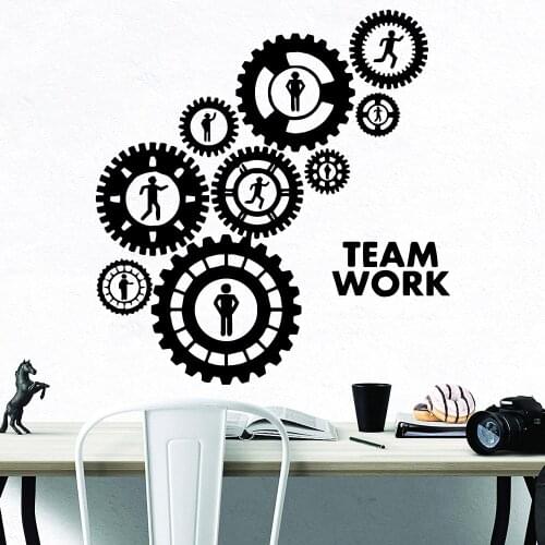 Fashionable toothed Wall Art Decal Decoration Fashion Sticker For Home Decor Decoration Accessories Murals