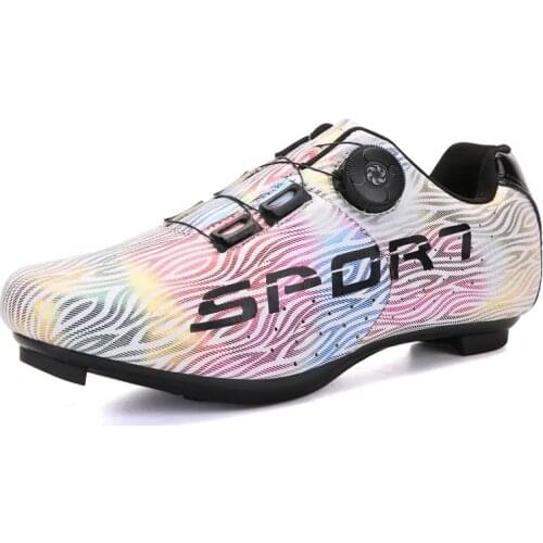 Mens Professional Road Cycling Shoes New Womens Outdoor Mountain Bike Shoes With Lock Breathable Antiskid Riding shoes