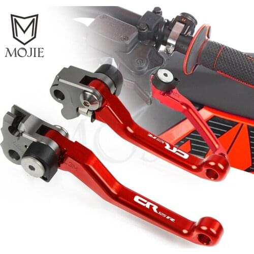 For Honda CR125R 1992-2003 1993 1994 1995 1996 1997 CR 125R 125 R 2004-2007 CNC Pivot Brake Clutch Levers Dirt Bike Motocross