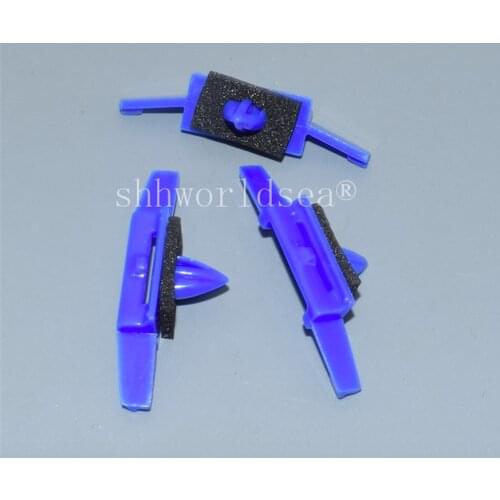 100PCS Free Shipping Drip Moulding Clip For Honda 91528-S01-A01 4-Door for Civic 1995-On Auto Plastic Fastener For Car Clips