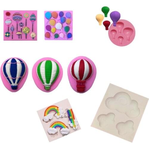 Sugarcraft Balloon silicone mold fondant mold cake decorating tools chocolate gumpaste mold