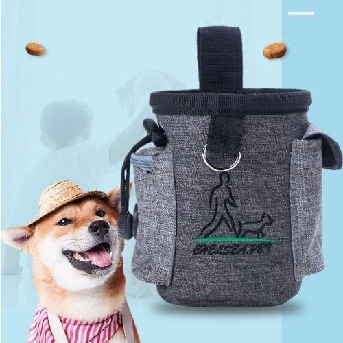Dog Outdoor Training Bags Equipment Hip Bag Pet Treat Waist Reward Snack Pouch Food Carriers Pack Supplies