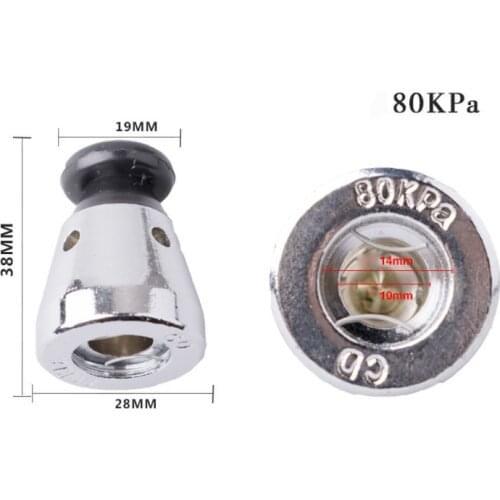80KPA 1.5 Inch Universal Floater Safety Valve Replacement for Pressure Cookers 875F