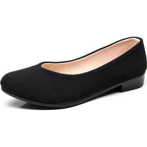 Spring Fashion Women Office Shoes Ladies Pumps Soft Comfortable Black Low Heel Women formal Shoes Women Pumps Work Shoes
