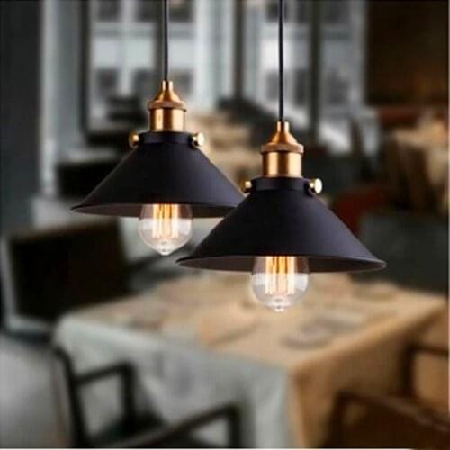 Pendant Light Vintage Chandelier Hanging Lamp Modern Pendant Ceiling Lamps LED Restaurant Living Room Decoration