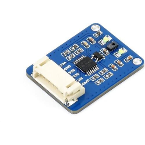 Waveshare AS7341 Spectral Color Sensor, Visible Spectrum Sensor, Multi Channels, High Precision, I2C Bus