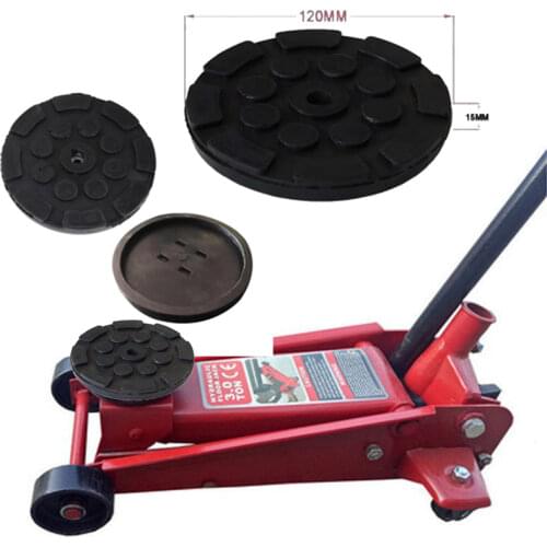 1Pc Black Rubber Jacking Pad for Car Lift Anti-slip Surface Tool Rail Protector Heavy Duty for Car Lift