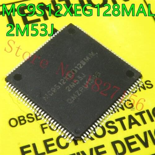 10pcs/lot MC9S12XEG128MAL MC9S12XEG128 2M53J QFP112