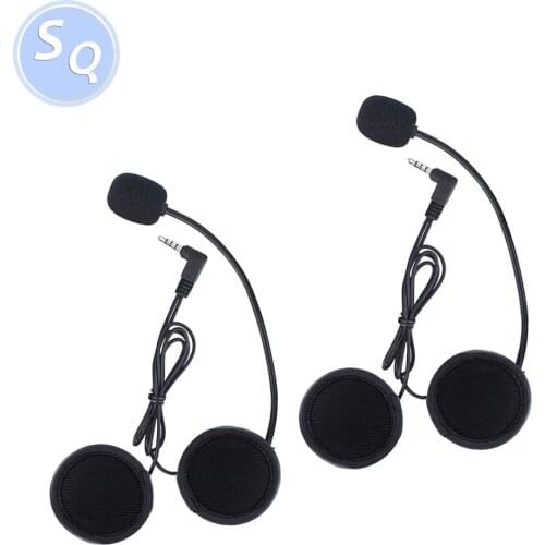 2PCS V6 / V4 Earphone Speaker Accessory for V6 V4 Handsfree Full Duplex Helmet Headset intercom motorcycle