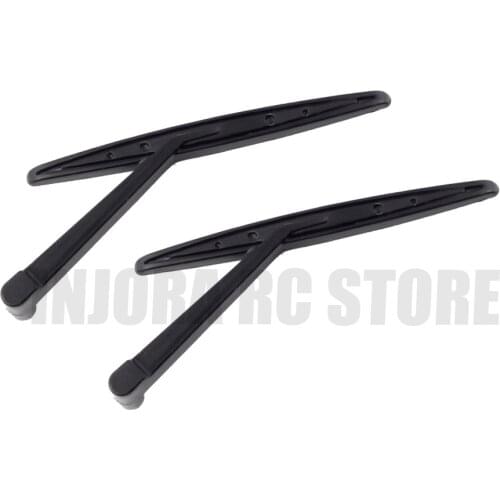 2Pcs Plastic Black Wiper for 1:10 RC Crawler Car TRAXXAS TRX4 TRX-4 Upgrade Part