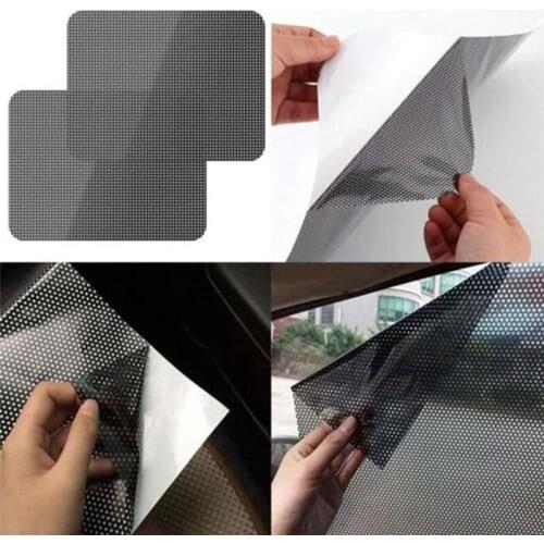 2 Pcs Uv sticker Car Sunshade Electrostatic Stickers Auto Supplies Sun Block Sun-Shading stickers Car Styling