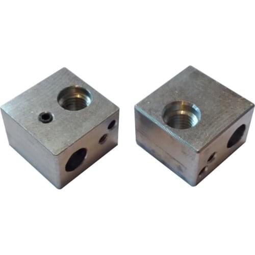 SWMAKER 2pcs Wanhao MK10 Nozzle Block - For M7 Nozzles - Wanhao D4 DS4 i3 heater block