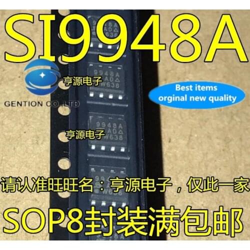 20PCS SI9948A 9948A SI9948AEY SOP8 in stock 100% new and original