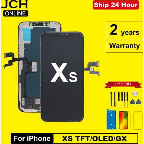 AAA+++ For iPhone XS OLED With 3D Touch Digitizer Assembly LCD Replacement Display Pantalla For iPhone XS Screen