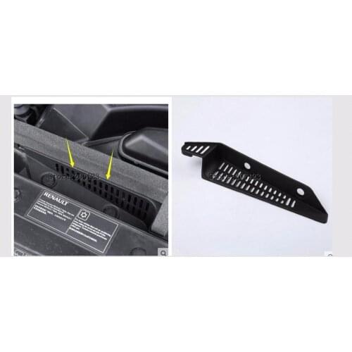 Accessories For Renault Kadjar 2016 2017 2018 Engine Warehouse Air Conditioning AC Inlet Vent Protection Molding Cover Kit Trim