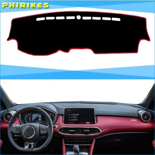For MG HS 2017 2018 Dashboard Cover Sun Shade Non-slip Dash Mat Pad Carpet Car Stickers Interior Accessories