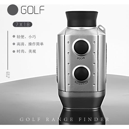 7x Digital Optic Telescope Laser Range Finder Golf Scope Yards Measure Outdoor Distance Roulette Meter Monocular Rangefinder