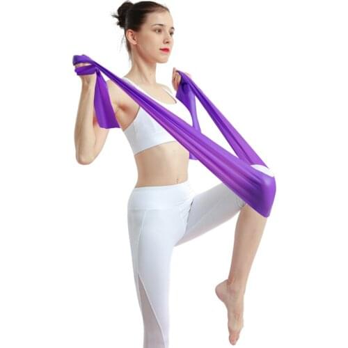 150cm Yoga Elastic Band Fitness Pull Rope Resistance Bands Latex Stretch Tension Band Exercise Equipment Training Workout Sports