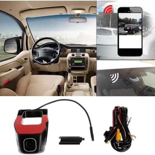 Full HD 1080P WIFI Car DVR Dash Cam Night Vision Car Camera Decor 170 Degree