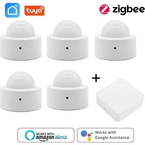 Wifi Human Body Sensor Wireless Smart Body Movement PIR Motion Sensor Zigbee Use With Gateway Tuya Smart Life APP For Anti-theft