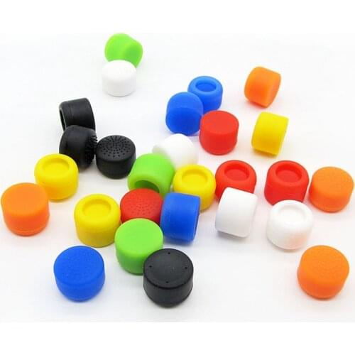 8PCS Gamepad Cap Joystick Cover For Sony PS4 Joy-Con Controller Thumbstick Cases Hat Controller Shell For Play Station 4 Caps