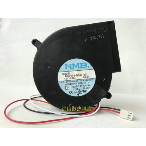 Original 9733 bg0903-b043-00l DC12V 0.84a turbine blower cooling fan