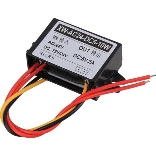 AC 24V to DC 5V 2A 10W Car Power Supply Buck Converter Non-isolated Buck Module