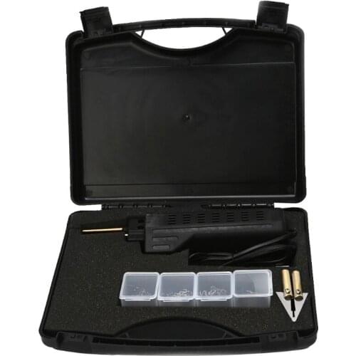 Stapler Bumper Fender Fairing Welding Gun Plastic Repair Kit Welder Staple Car