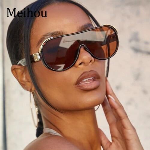 Brown Brand Pilot Sunglasses Women 2021 Fashion Top Quality Classic Gradient Sun Glasses For Men Big Frame Shade Eyeglasses