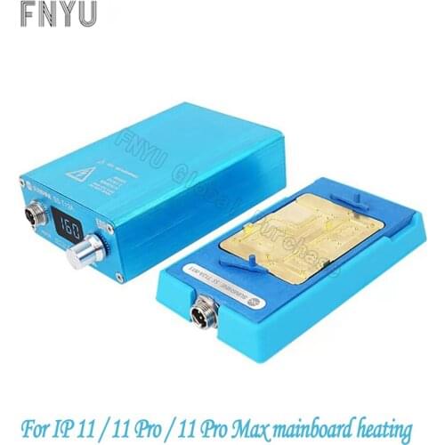 SUNSHINE SS-T12A-N11 Soldering Station Kit Motherboard Repair Tool for iPhone 11 11P 11P MAX Mobile Phone Heating Repair Tools